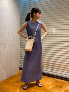 萌桃さん（レディース・164cm）の夏コーディネート