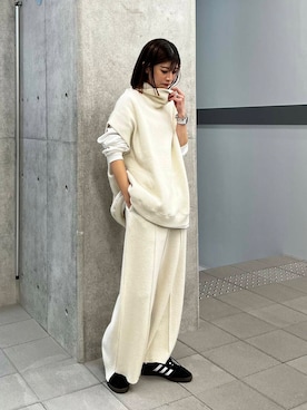 萌桃さん（レディース・165cm）の冬コーディネート