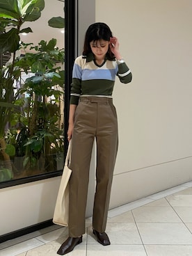 萌桃さん（レディース・164cm）の夏コーディネート