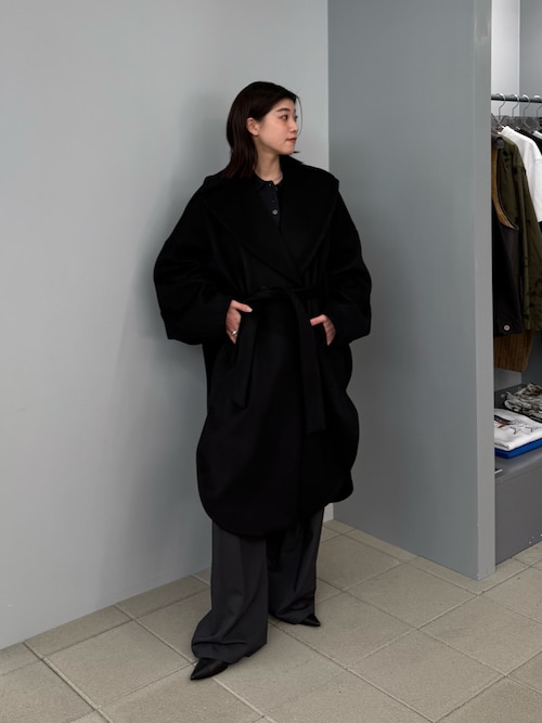 セール】『3サイズ展開』『イージーケア』 ウール混タックギャザー