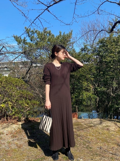 萌桃 Urban Research Urban Researchのワンピースを使ったコーディネート Wear