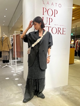 萌桃さん(レディース・165cm)の秋コーディネート