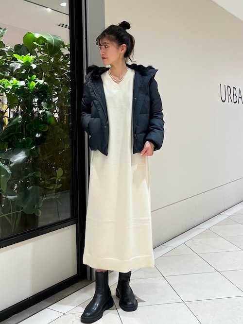 Urban Research萌桃さんのワンピースを使ったコーディネート Zozotown