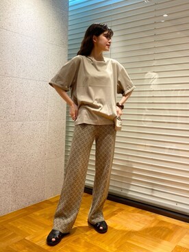 萌桃さん（レディース・164cm）の夏コーディネート