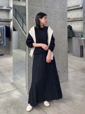 萌桃さん（レディース・165cm）の冬コーディネート