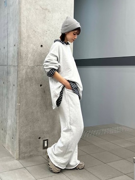 萌桃さん（レディース・165cm）の秋コーディネート