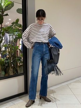 萌桃さん（レディース・164cm）の秋コーディネート