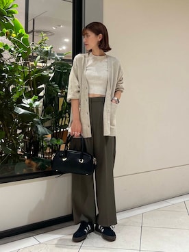 萌桃さん（レディース・165cm）の秋コーディネート