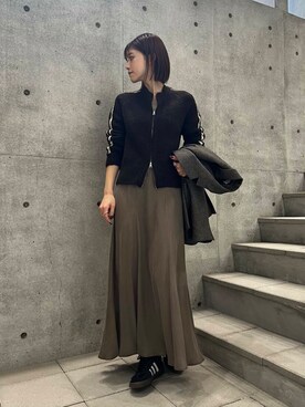 萌桃さん（レディース・165cm）の秋コーディネート