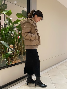 萌桃さん（レディース・164cm）の秋コーディネート