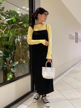 萌桃さん（レディース・164cm）の春コーディネート