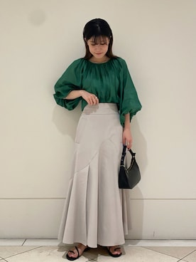 萌桃さん(レディース・164cm)の夏コーディネート