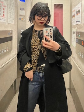 hnkaaa47さん（レディース・155cm）の冬コーディネート