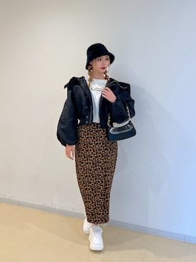 「FREE'S MART（フリーズマート）のアイテム（ジャケット/アウター）」を使った、meinaさん（レディース・167cm）の秋コーディネート
