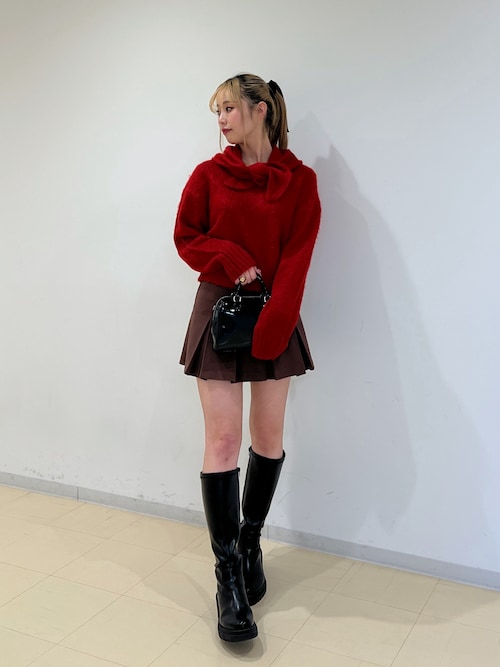 プリーツミニスカート インナーパンツ付き : リカストア - 通販