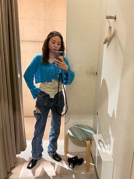 「RBS（アールビーエス）のアイテム（トップス）」を使った、kkkkzsssさん（レディース・162cm）の春コーディネート