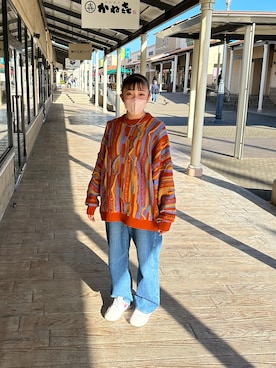 「MICHAEL KORS（マイケルコース）のアイテム（アナログ腕時計）」を使った、ちんぷるんさん（レディース・158cm）の秋コーディネート