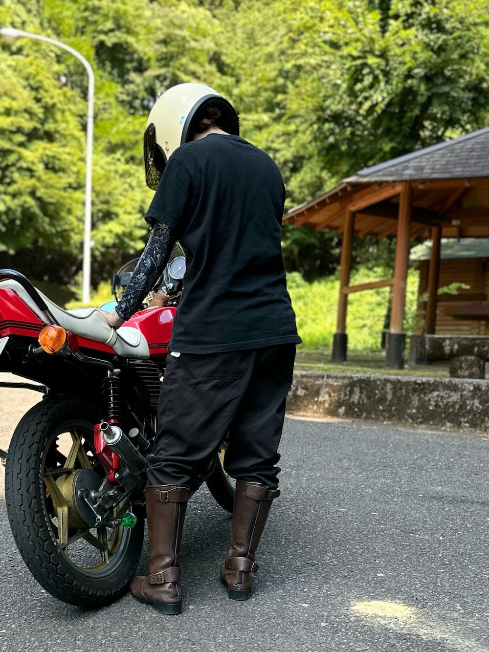 特攻ブーツ バイク 黒27．5cm 特攻ブーツ/ブラック ライダー