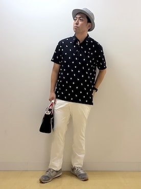 ヨシさん(メンズ・180cm)の夏コーディネート