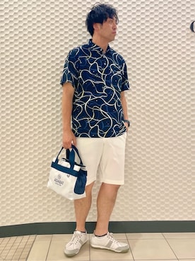 ヨシさん（メンズ・180cm）の夏コーディネート