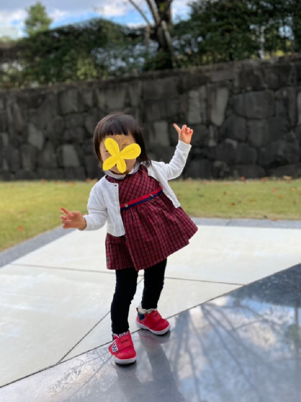 Familiar のワンピース（レッド系）を使った人気ファッション