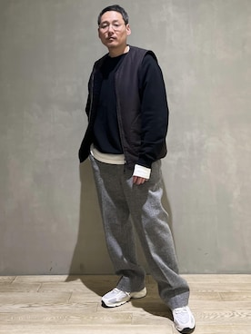 takashi.nさん(メンズ・176cm)の冬コーディネート