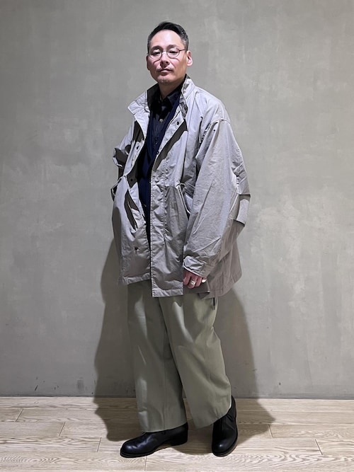 ナイロンタッサー ショートモッズコート / ロングシーズン着用可能