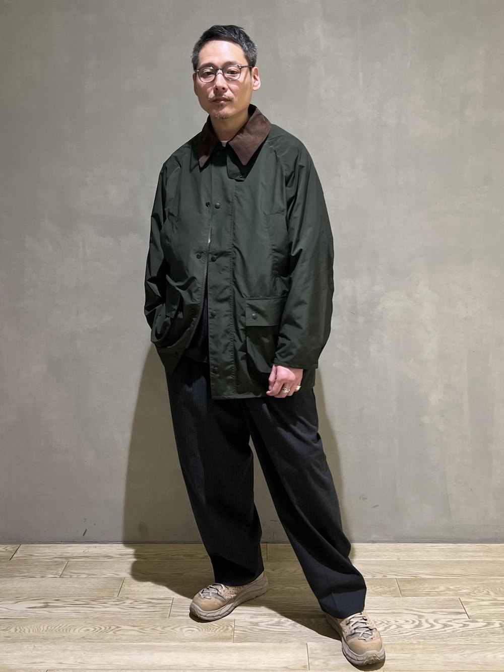 【値下げ】EXCLUSIVE PACKABLE OVERSIZE BEDALE 値下げ】EXCLUSIVE PACKABLE OVERSIZE BEDALE - メルカリ