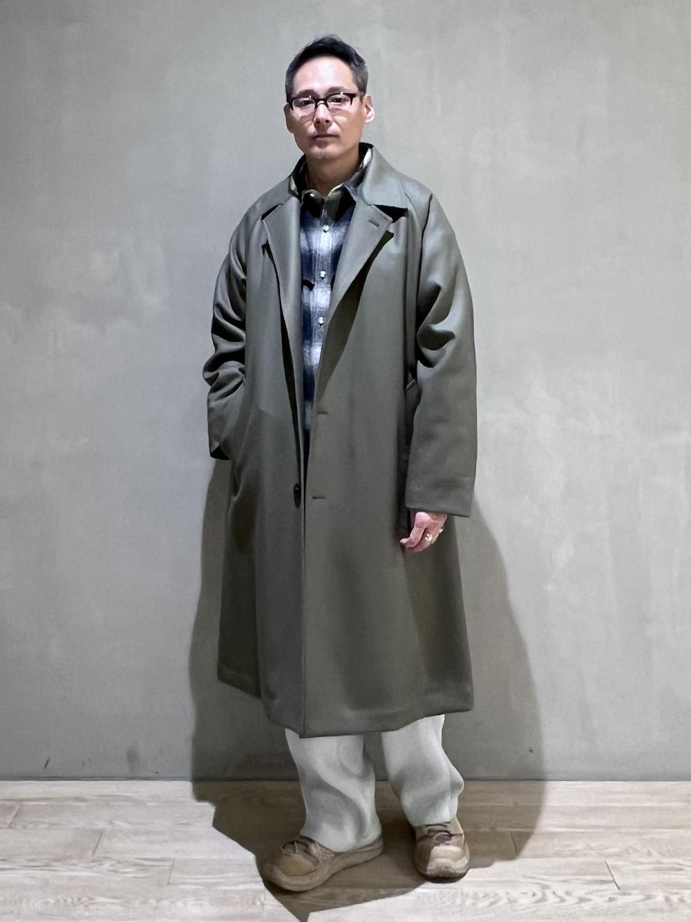 WILD LIFE TAILOR Adam et Rope'のステンカラーコートを使った人気