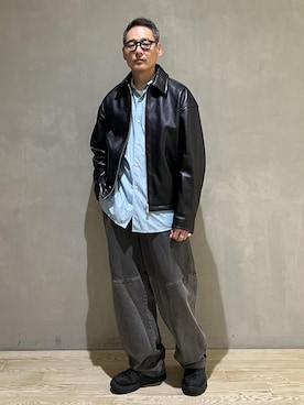 「アイテム（ジャケット/アウター）」を使った、takashi.nさん（メンズ・176cm・40代）の秋コーディネート
