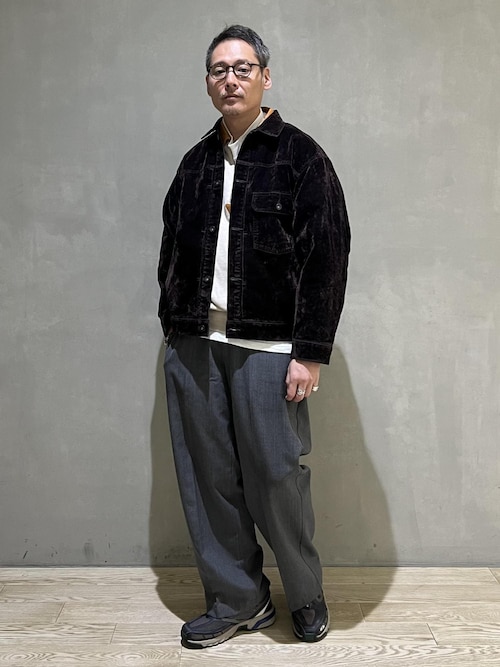 ISKO】フロッキー デニムジャケット / ADAM ET ROPE' JEANS -PERS