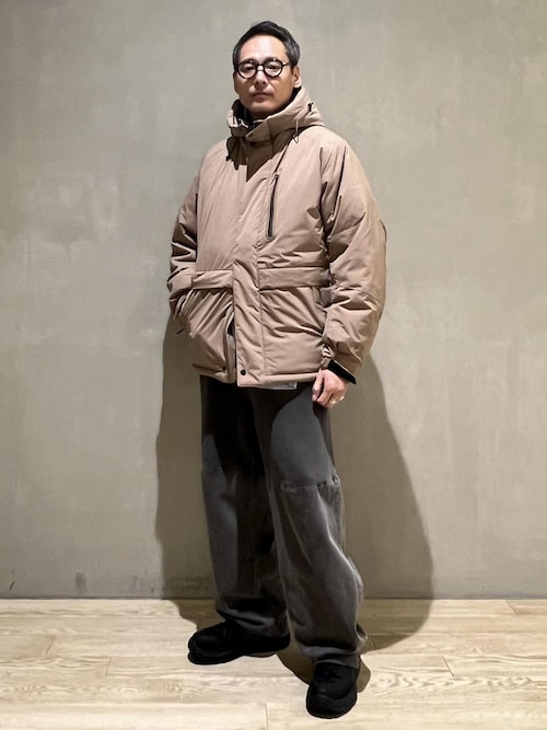 【ACT_01 AO】SHORT DOWN JACKET / UNISEX / 700 FILL POWER