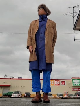 「Tricker's（トリッカーズ）のアイテム」を使った、hiroyukeeeeeeさん（メンズ・179cm）の冬コーディネート