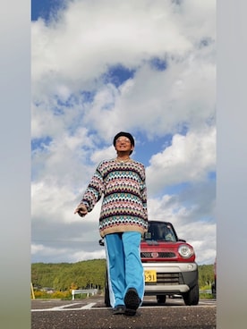 「アイテム（ネックレス）」を使った、hiroyukeeeeeeさん（メンズ・179cm・40代）の秋コーディネート