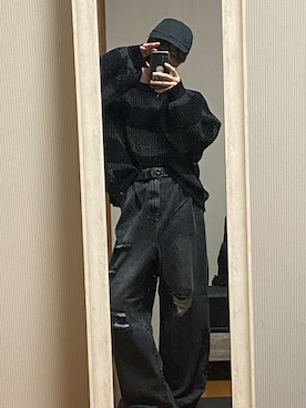 「Alfred Alex（アルフレッドアレックス）のアイテム（パンツ）」を使った、slime58さん（メンズ・172cm）の夏コーディネート