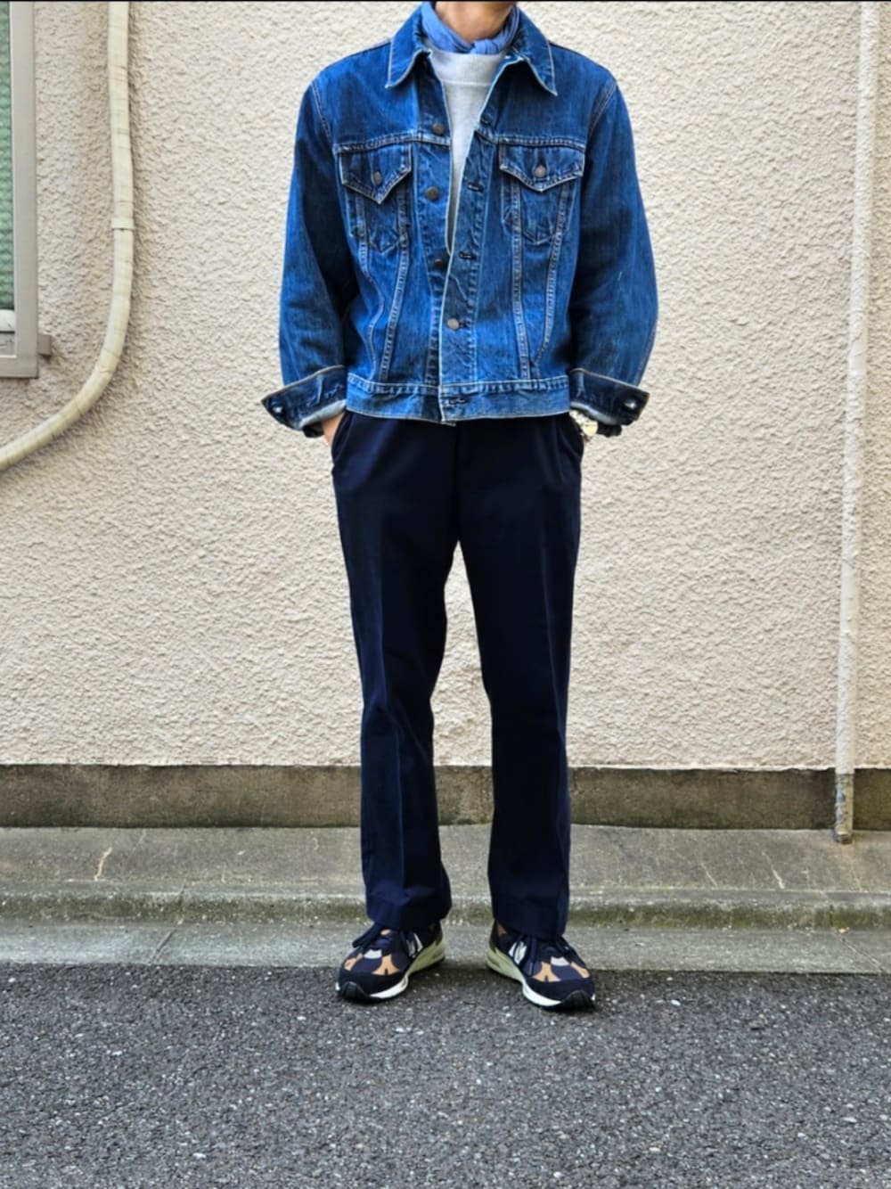 D・BLUE｜Levi'sのデニムジャケットを使ったコーディネート - WEAR