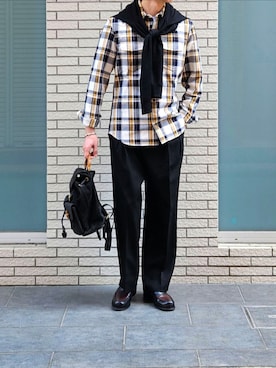 「アイテム（腕時計）」を使った、D・BLUEさん（メンズ・170cm）の春コーディネート