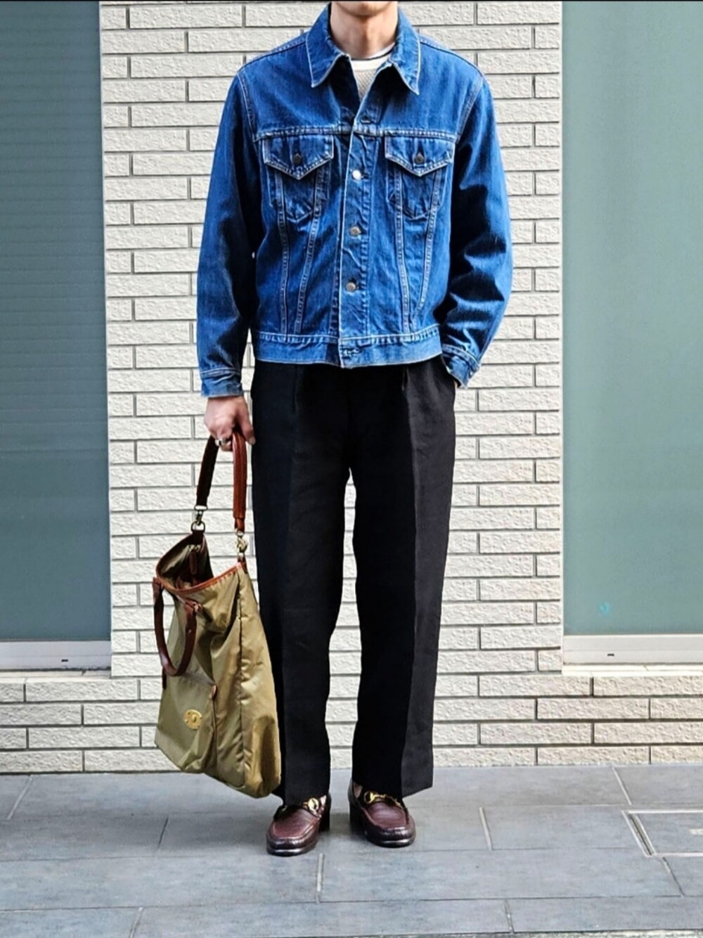 D・BLUE｜Levi'sのデニムジャケットを使ったコーディネート - WEAR