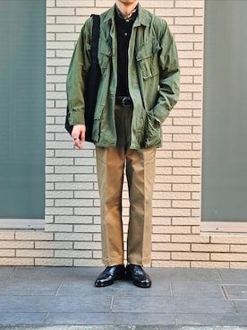「アイテム（フォーマルスーツ/小物）」を使った、D・BLUEさん（メンズ・170cm）の春コーディネート