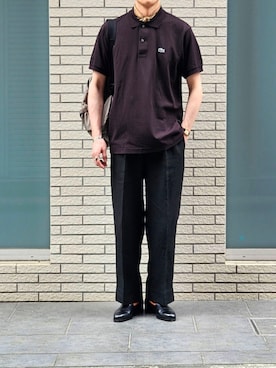 「アイテム（帽子）」を使った、D・BLUEさん（メンズ・170cm）の夏コーディネート