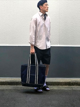 「アイテム（フォーマルスーツ/小物）」を使った、D・BLUEさん（メンズ・170cm）の秋コーディネート