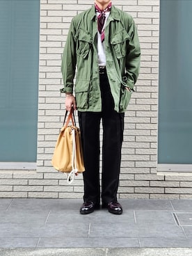 「アイテム（フォーマルスーツ/小物）」を使った、D・BLUEさん（メンズ・170cm）の秋コーディネート
