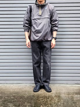 「アイテム（ジャケット/アウター）」を使った、D・BLUEさん（メンズ・170cm）の夏コーディネート