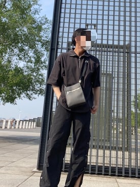「G.O.C（ジーオーシー）のアイテム（パンツ）」を使った、okuto奥斗さん（メンズ・174cm）の春コーディネート