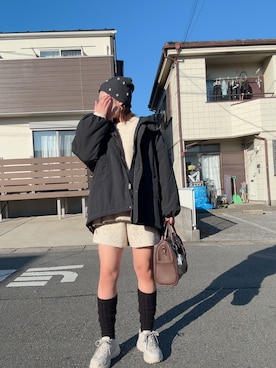 「アイテム（キャミソール）」を使った、teyonnngさん（レディース・159cm・30代）の冬コーディネート