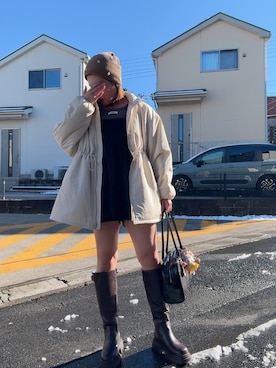 teyonnngさん(レディース・159cm)の冬コーディネート