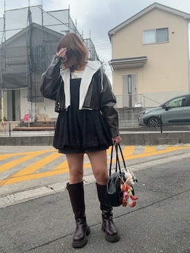 teyonnngさん(レディース・159cm)の冬コーディネート