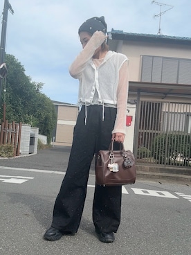 「ORiental TRaffic（オリエンタルトラフィック）の変形ボリュームソールスニーカー OT3734（スニーカー）」を使った、teyonnngさん（レディース・159cm・30代）の秋コーディネート