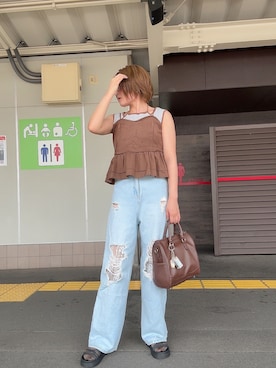 teyonnngさん（レディース・159cm・20代）の夏コーディネート