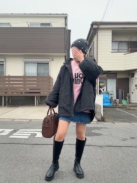 teyonnngさん(レディース・159cm)の冬コーディネート